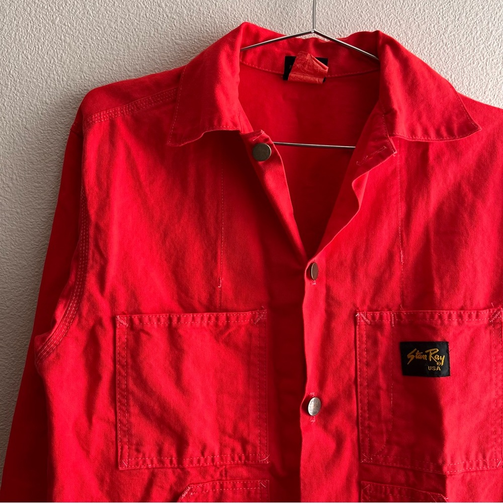 Stan Ray Button-Front Shop Jacket - Picture 3 of 7